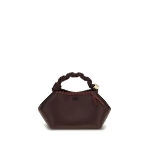 Ganni Women Small Bou Woven Handbag